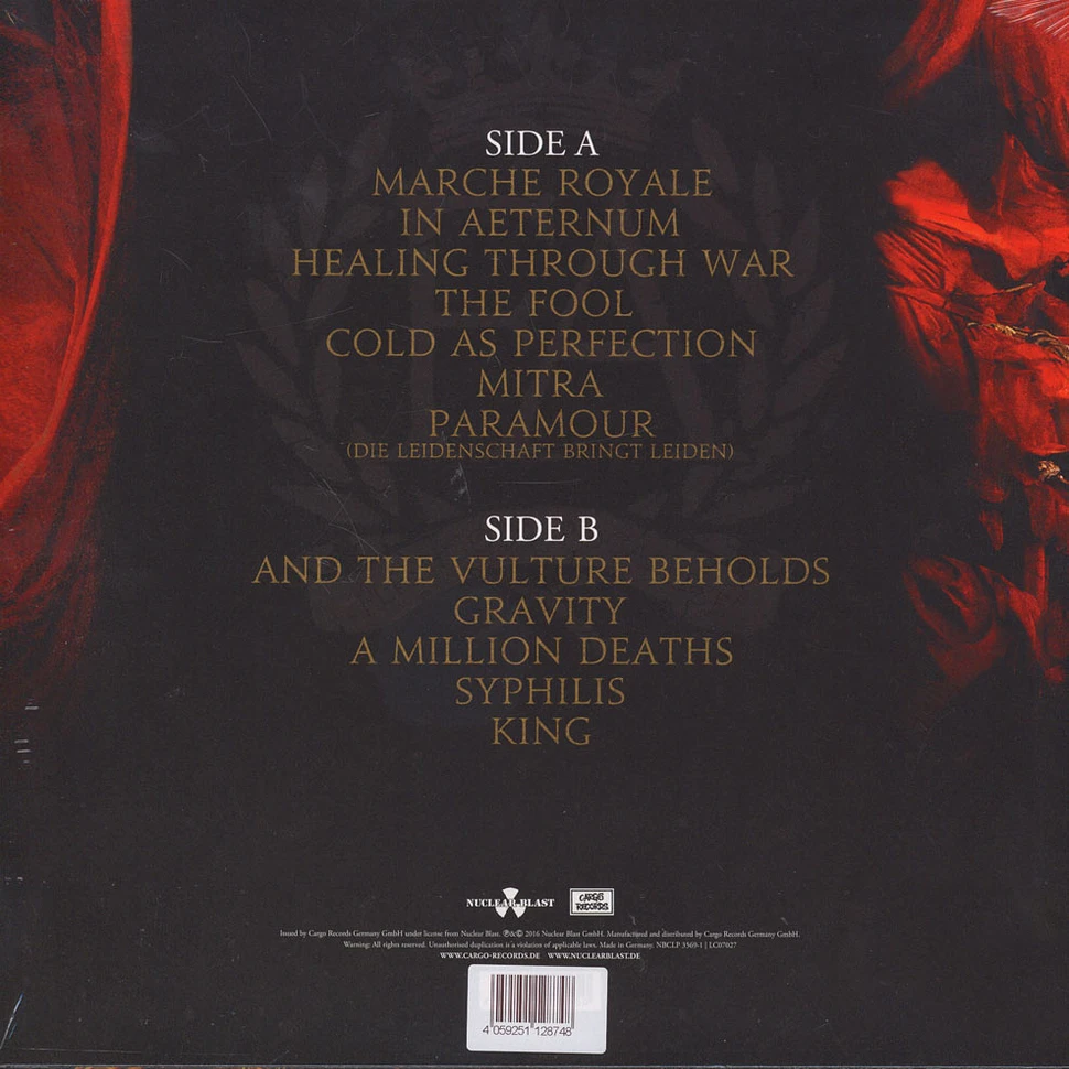 Fleshgod Apocalpyse - King White Vinyl Edition
