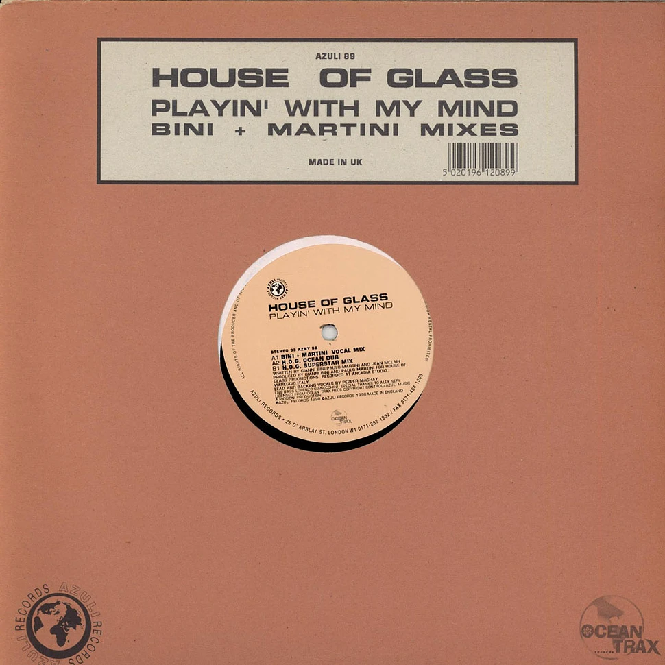 House Of Glass - Playin' With My Mind (Bini + Martini Mixes)