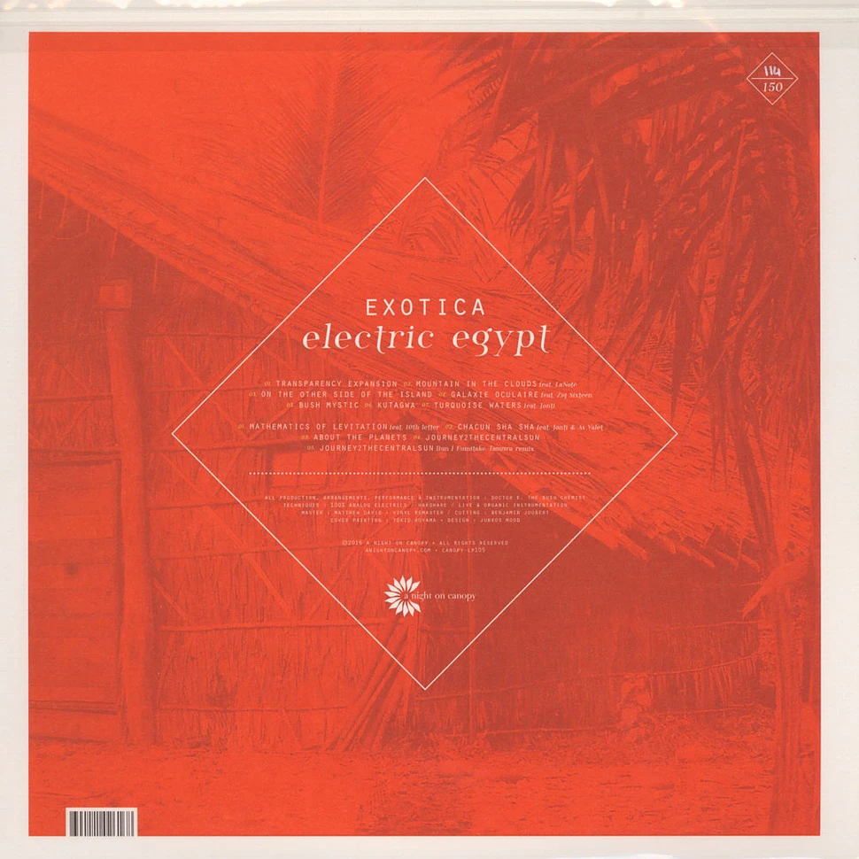 Electric Egypt - Exotica Black Vinyl Edition