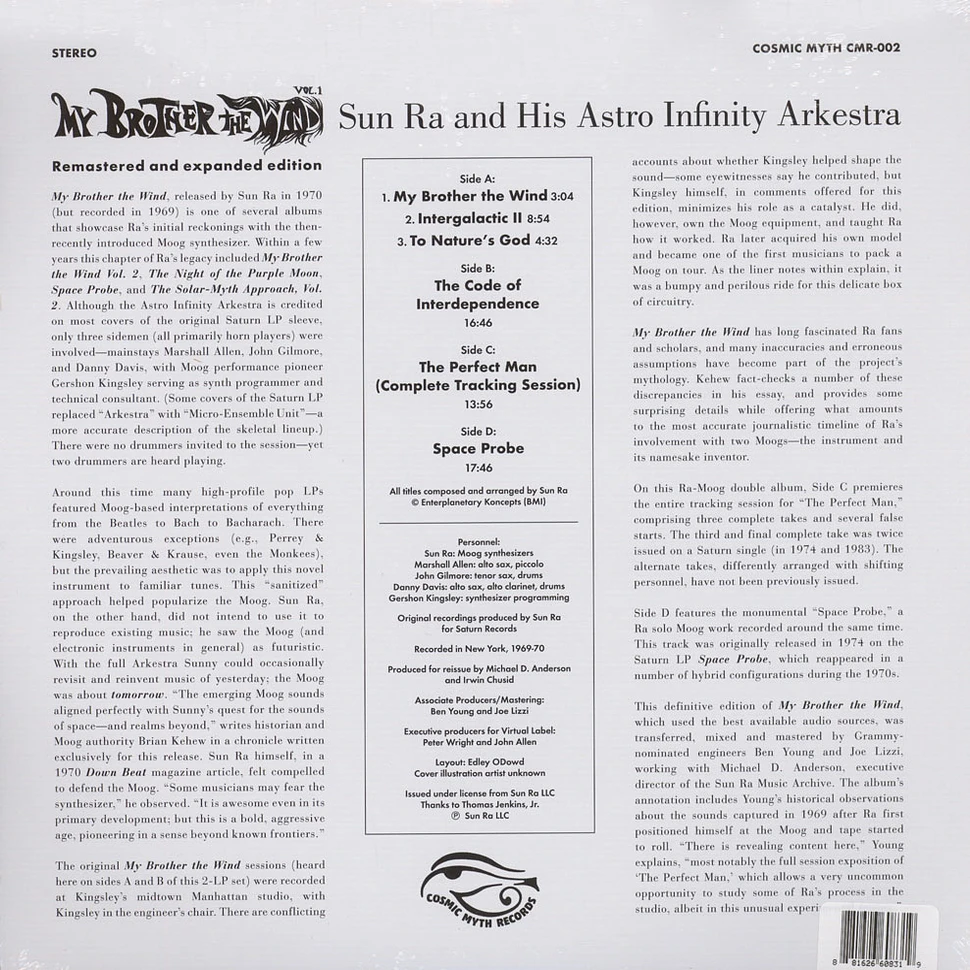 Sun Ra & His Astro Infinity Arkestra - My Brother The Wind 1