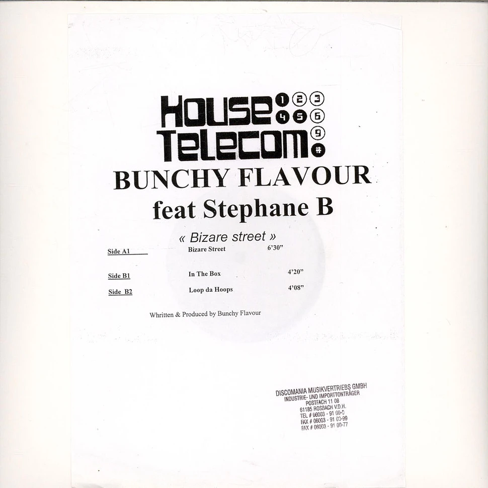 Bunchy Flavour Feat. Stéphane Bonan - Bizare Street EP