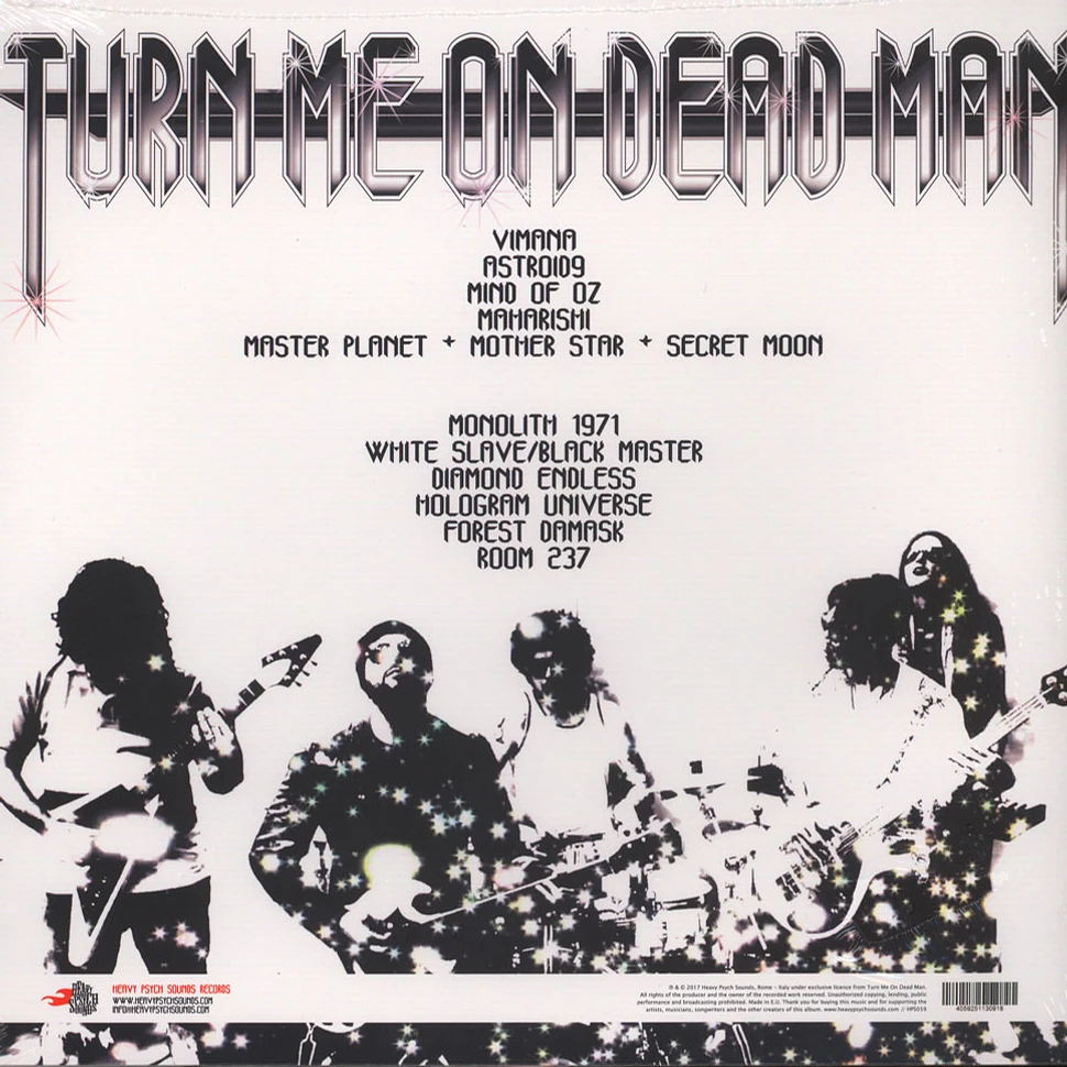 Turn Me On Dead Man - Heavymetal Mothership Black Vinyl Edition