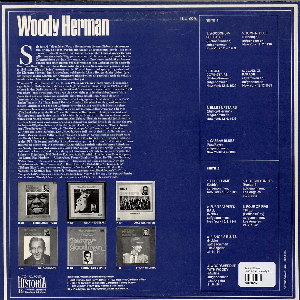 Woody Herman - Jumpin' With Woody Herman's First Herd