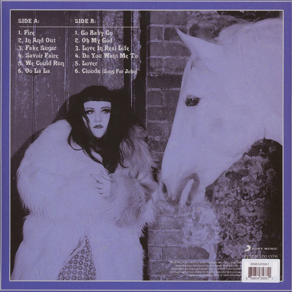 Beth Ditto - Fake Sugar Clear Vinyl Edition