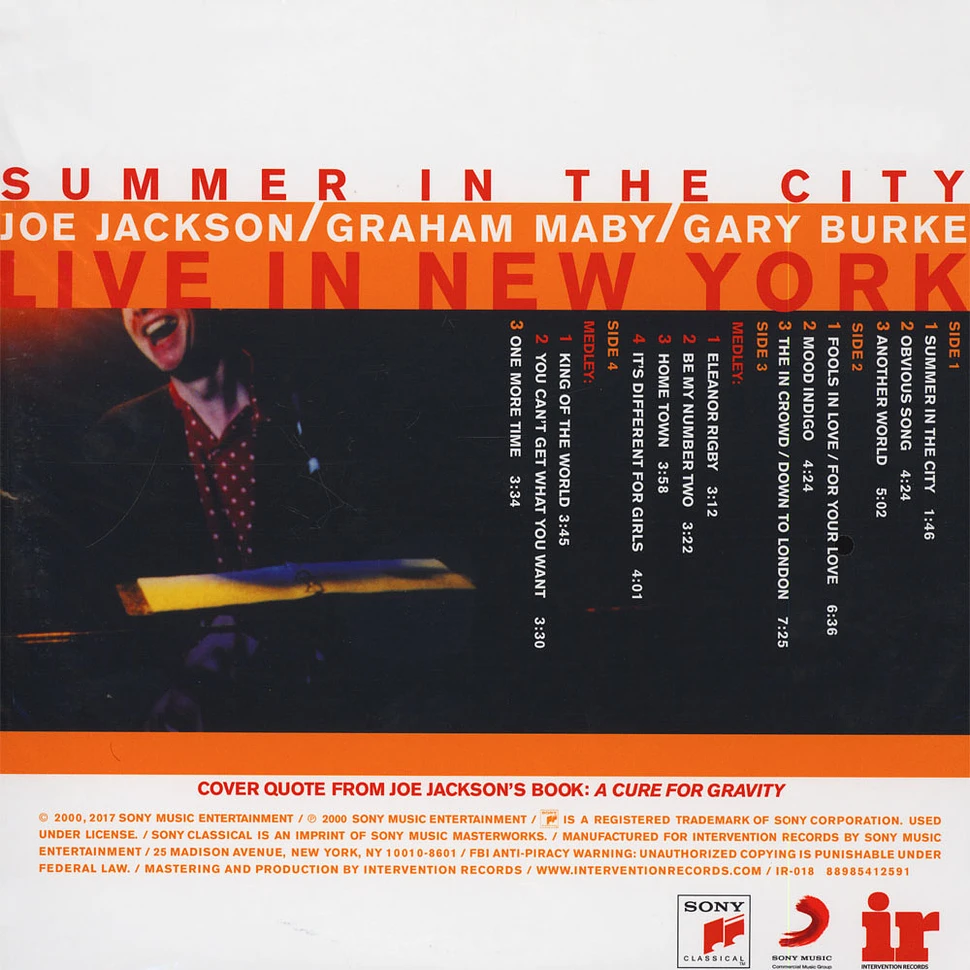 Joe Jackson - Summer In The City