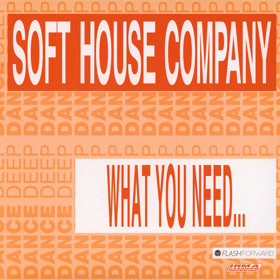 Soft House Company - What You Need… Black Vinyl Edition