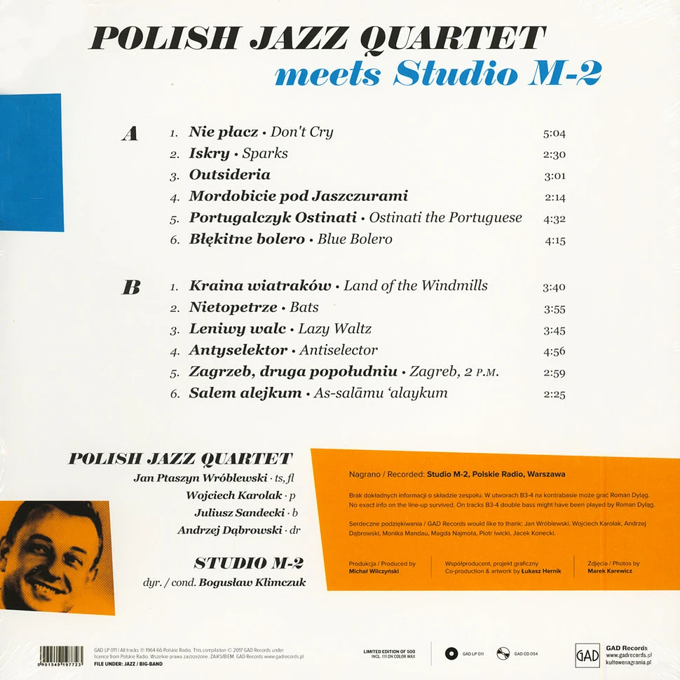 Polish Jazz Quartet - Meets Studio M2