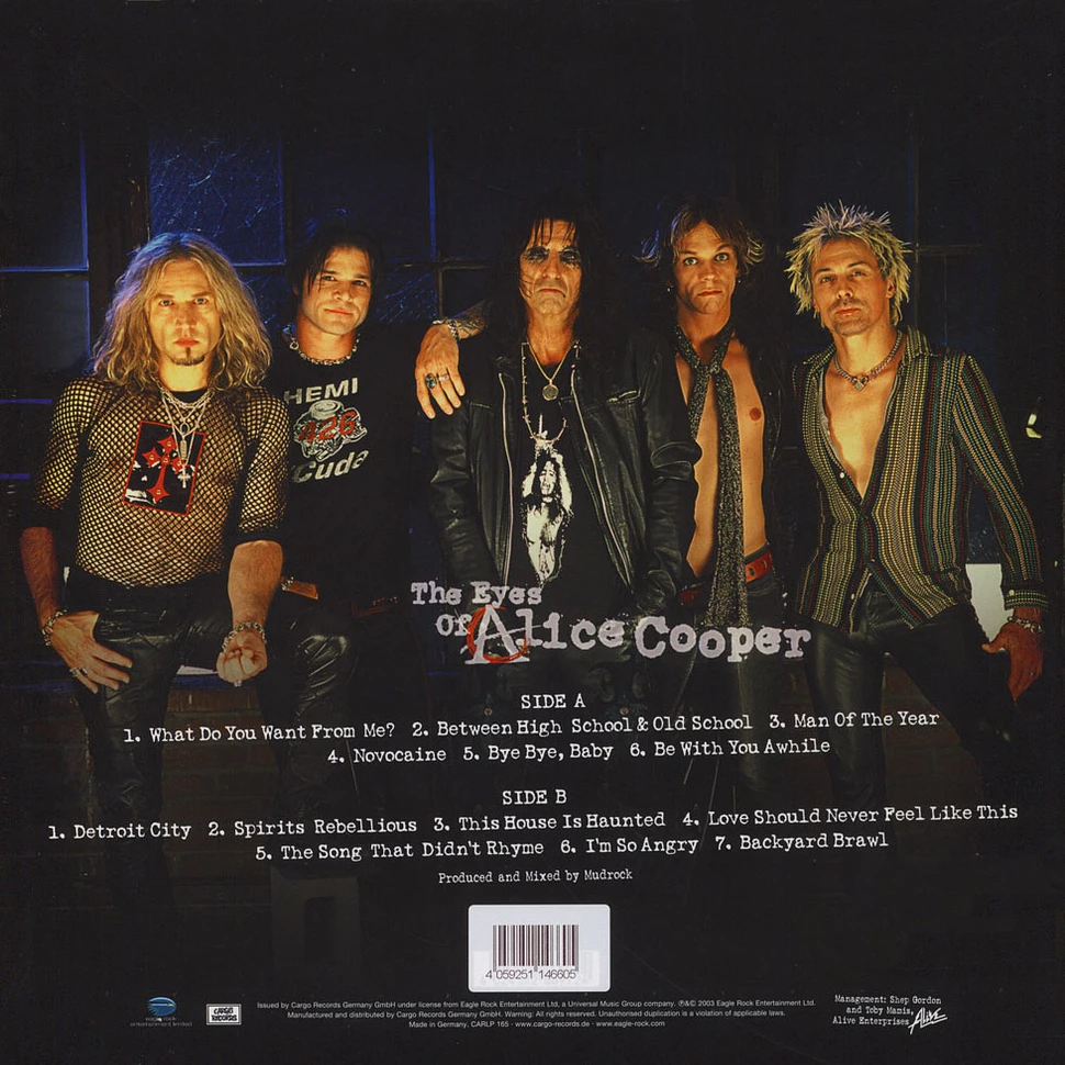 Alice Cooper - The Eyes Of Alice Cooper Silver Vinyl Edition