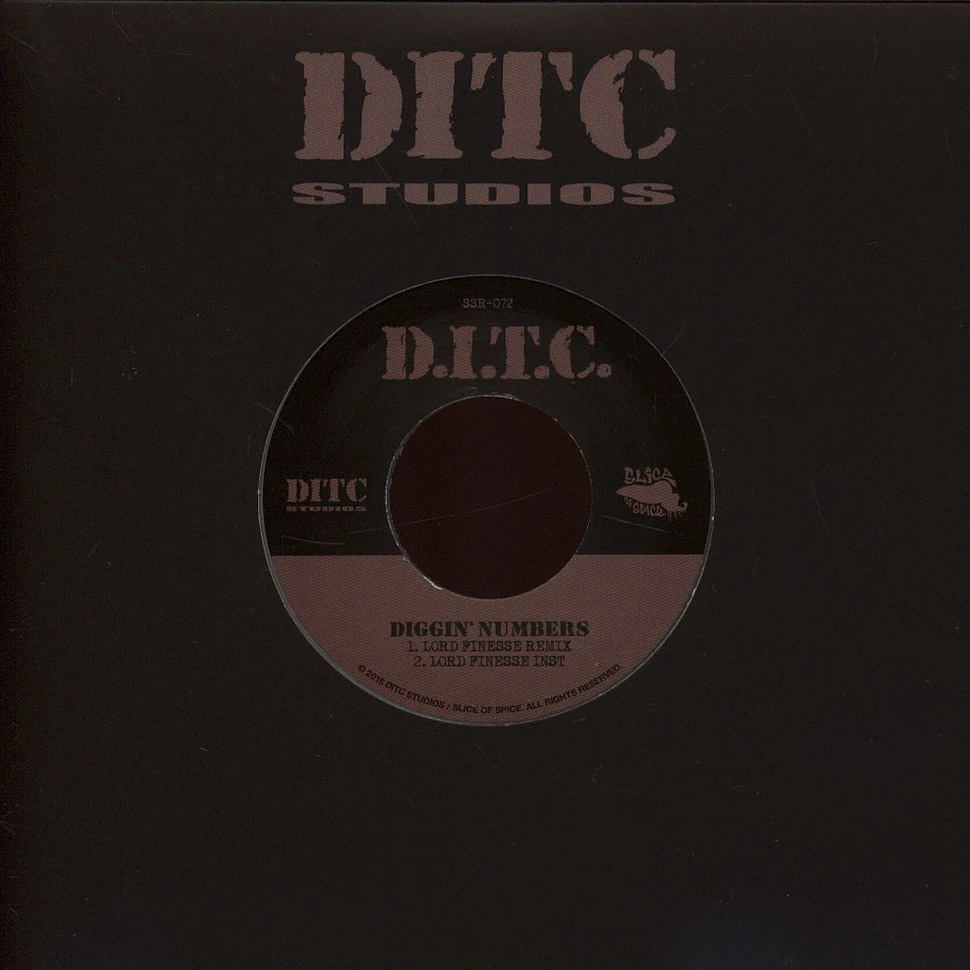 D.I.T.C. - Diggin' Numbers Silver Vinyl Edition