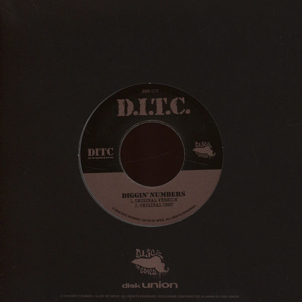 D.I.T.C. - Diggin' Numbers Silver Vinyl Edition