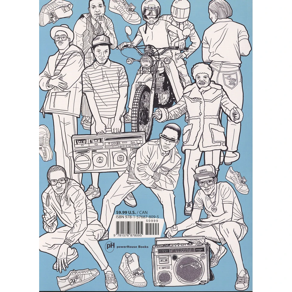 Jamel Shabazz - Back In The Days Coloring Book