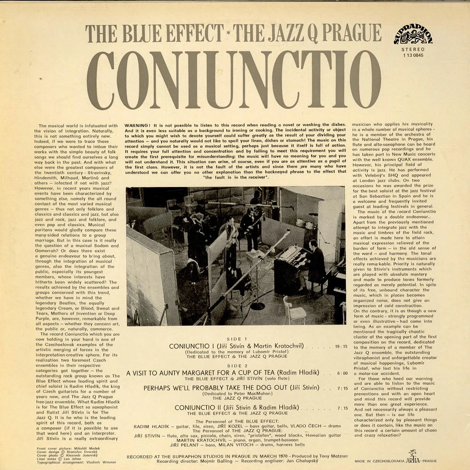 The Blue Effect • Jazz Q - Coniunctio