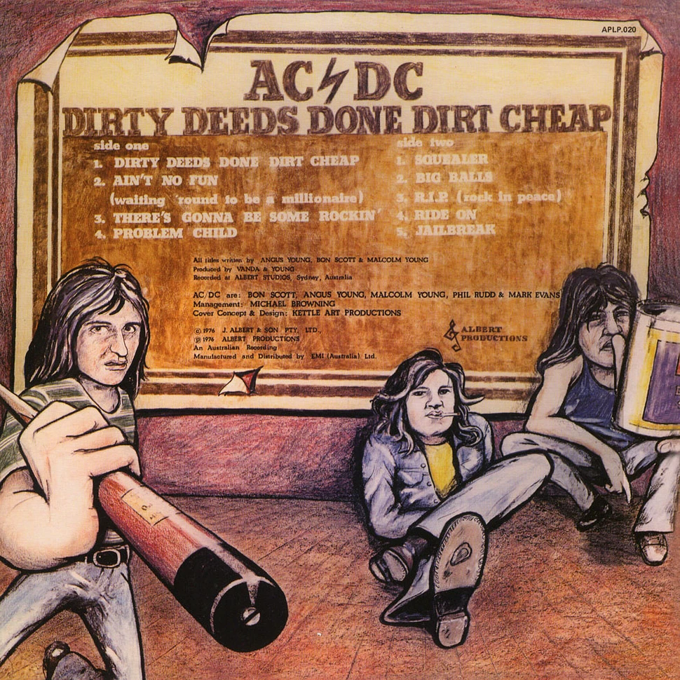 AC/DC - Dirty Deeds Done Dirt Cheap