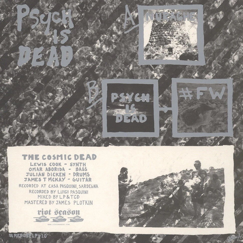 Cosmic Dead - Psych Is Dead Black Vinyl Edition