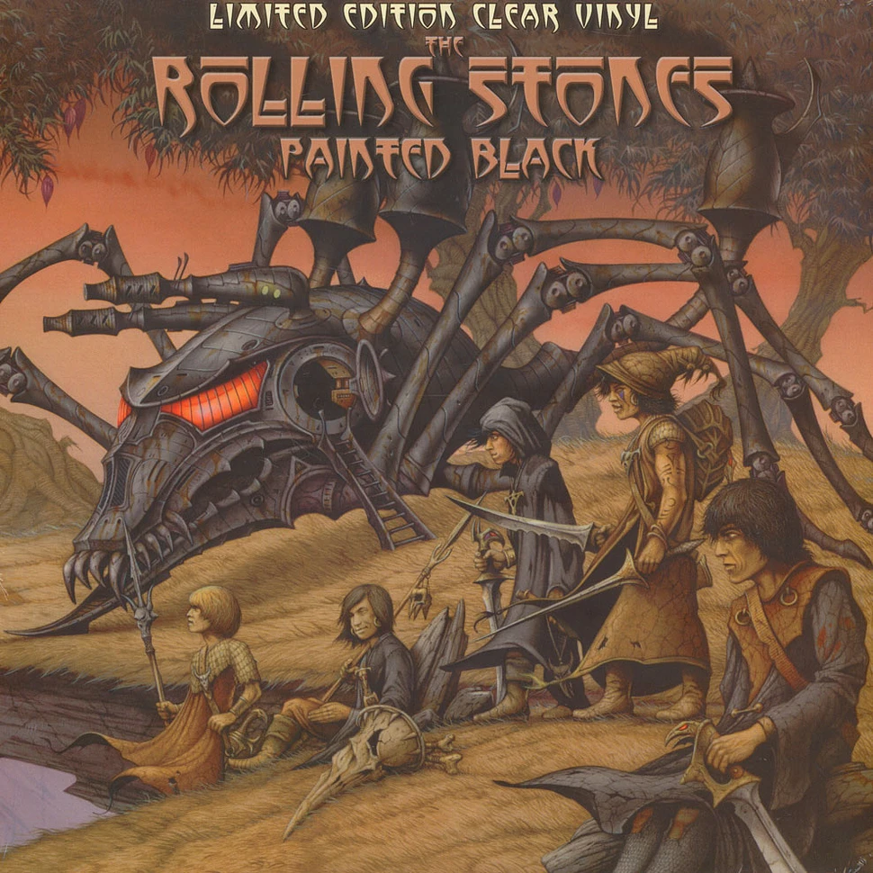 The Rolling Stones - Painted Black Clear Vinyl Edition
