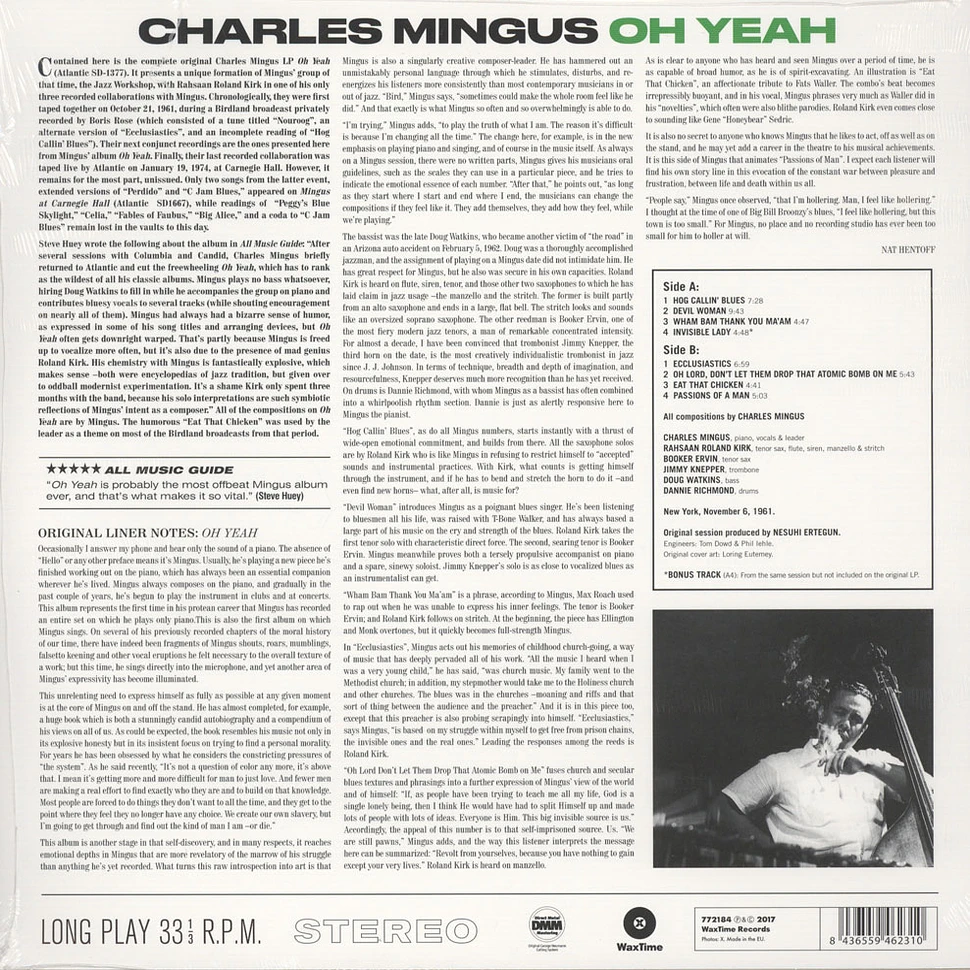 Charles Mingus - Oh Yeah