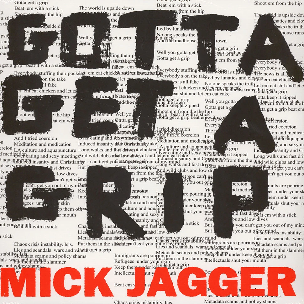 Mick Jagger - Gotta Getta Grip / England