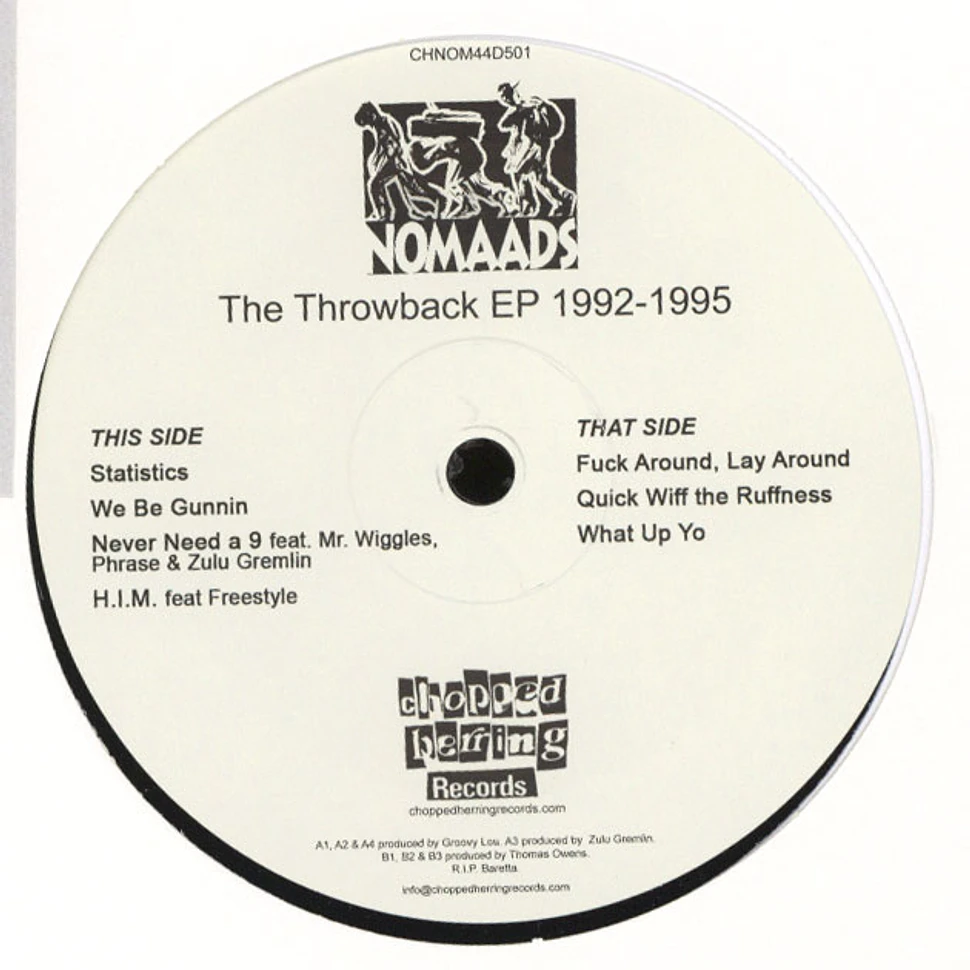 Nomaads - The Throwback EP 1992-1995