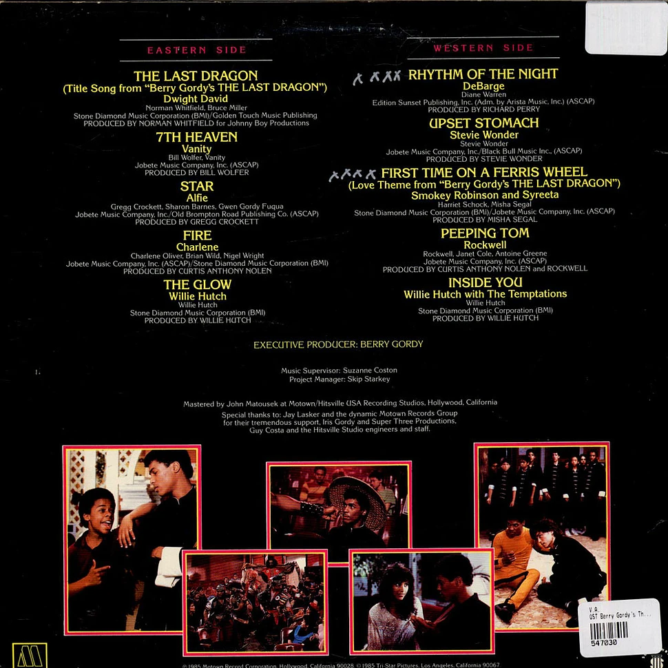 V.A. - Berry Gordy's The Last Dragon - Original Motion Picture Soundtrack