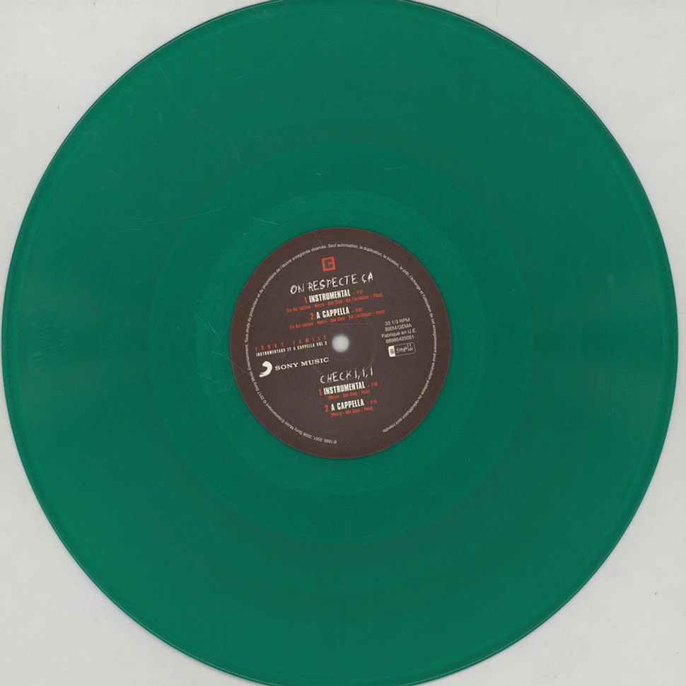 Fonky Family - Instrumentaux Et A Capella Volume 2 Clear Green Vinyl Edition