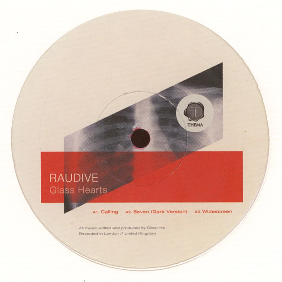 Raudive - Glass Hearts Red Vinyl Edition