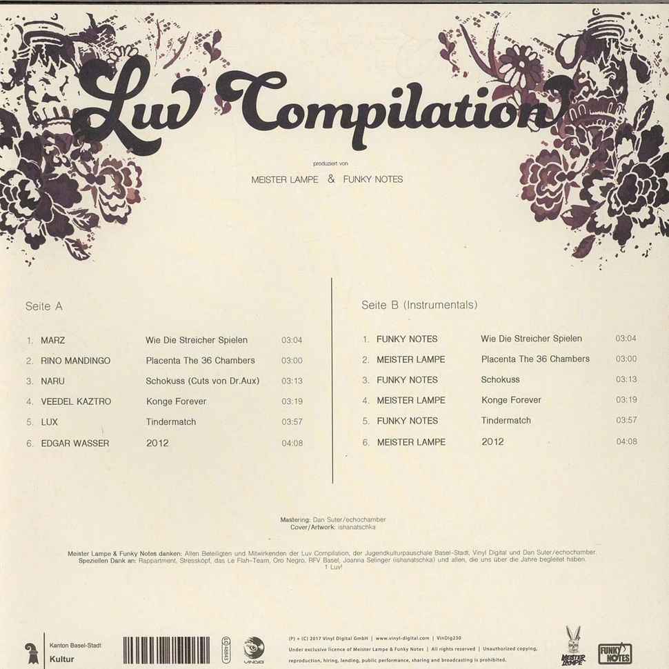 Meister Lampe & Funky Notes - Luv Compilation