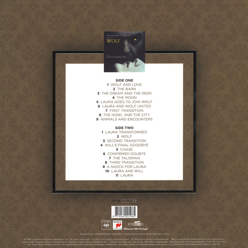 Ennio Morricone - OST Wolf Colored Vinyl Edition