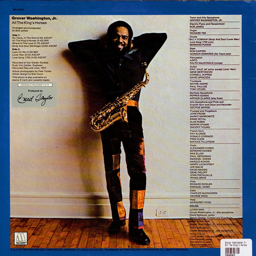 Grover Washington Jr. - All The King's Horses