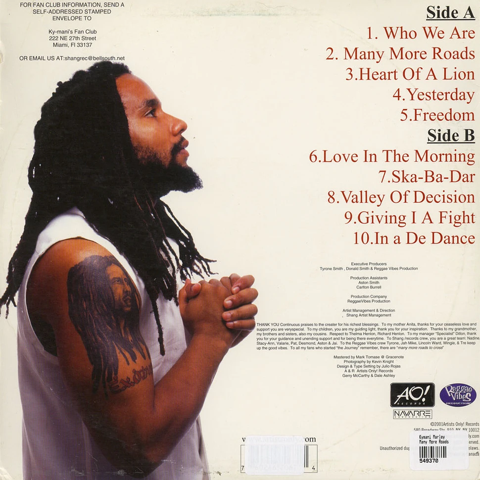 Kymani Marley - Many More Roads