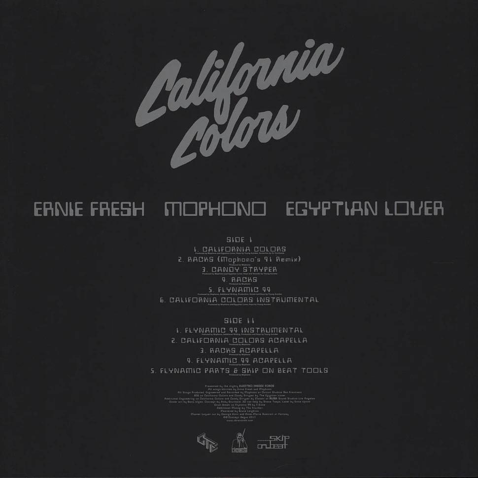 Ernie Fresh x Mophono x Egyptian Lover - California Colors EP