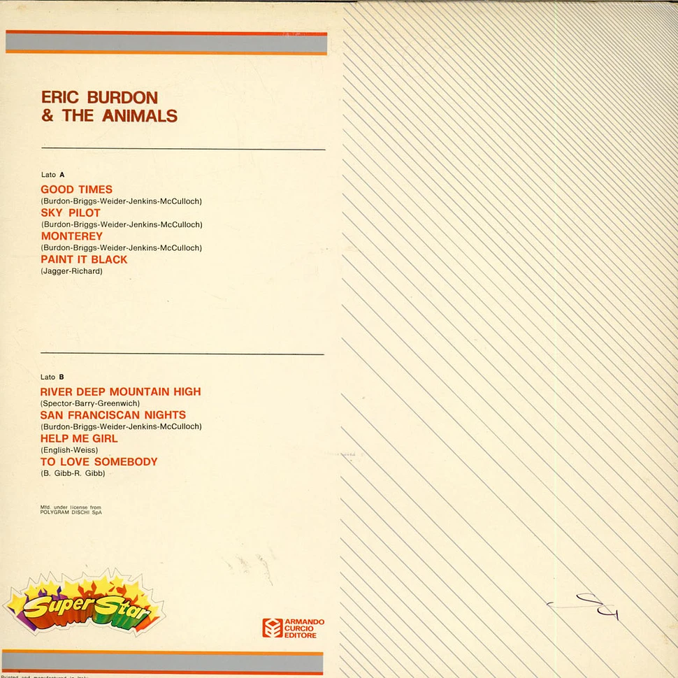 Eric Burdon & The Animals - Eric Burdon & The Animals