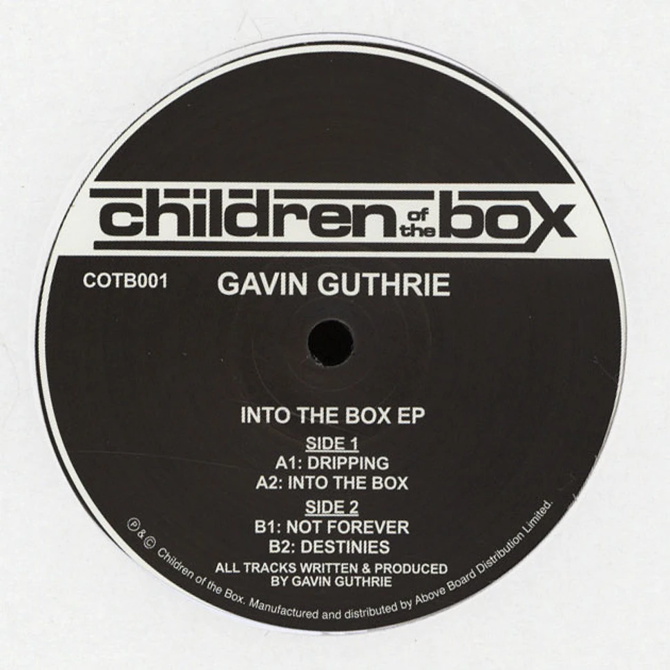 Gavin Guthrie - Into The Box EP