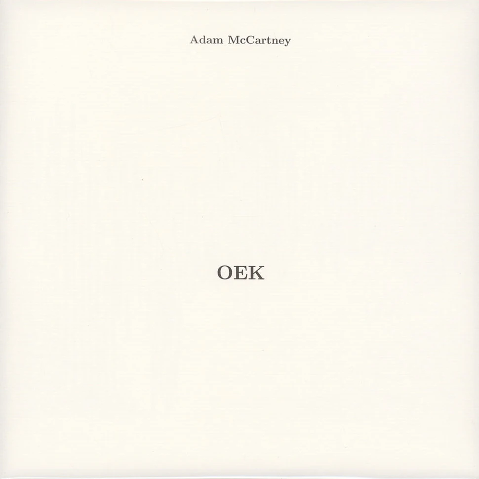 Adam McCartney - Oek