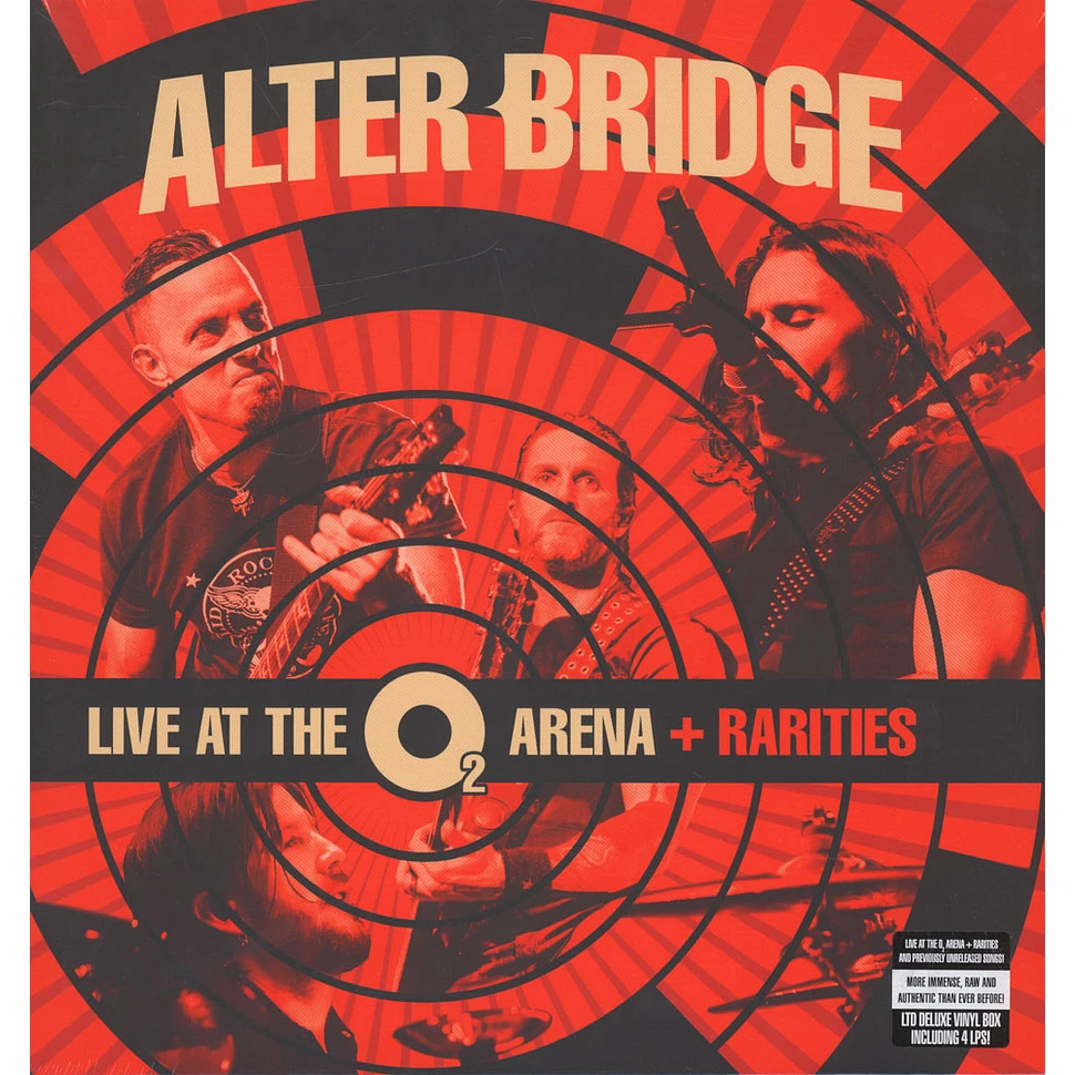Alter Bridge - Live at the O2 Arena & Rarities Box Black Vinyl Edition