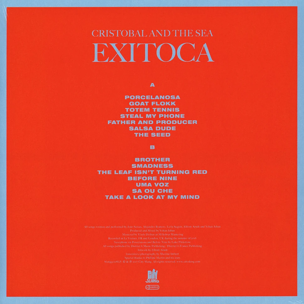 Cristobal And The Sea - Exitoca Blue Vinyl Edition
