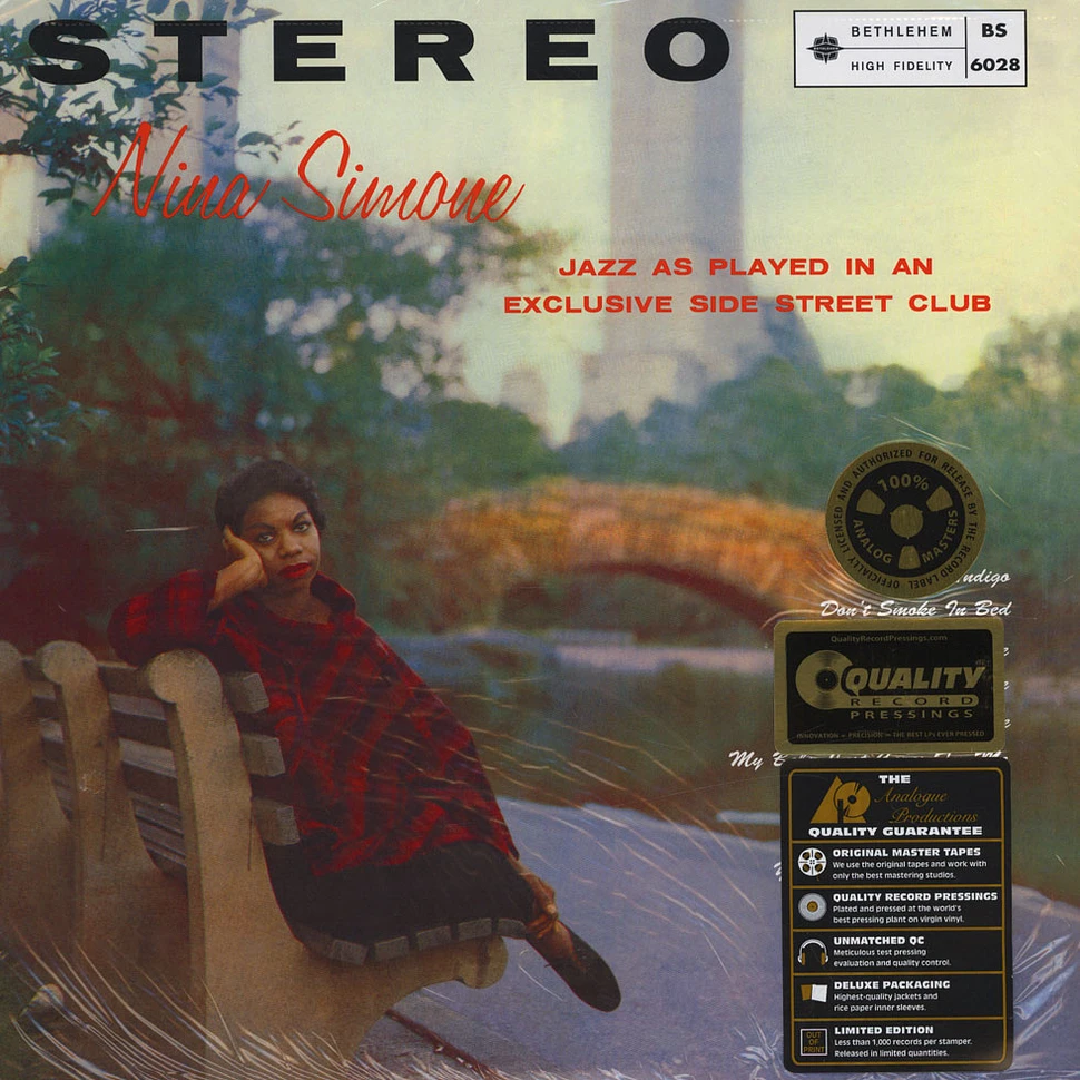 Nina Simone - Little Girl Blue 45RPM, 200g Vinyl Edition