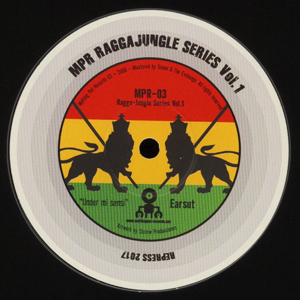 Earsut & 417 (Joda) - Ragga-Jungle Series Volume 1 Repress 2017