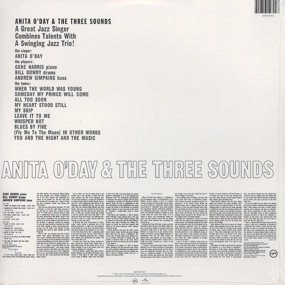 Anita O'Day & The Three Sounds - Anita O'Day & The Three Sounds