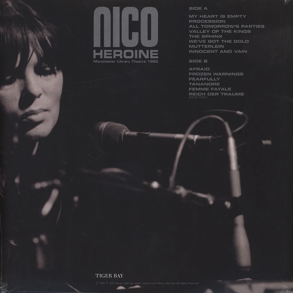Nico - Heroine: Manchester Library Theatre 1980