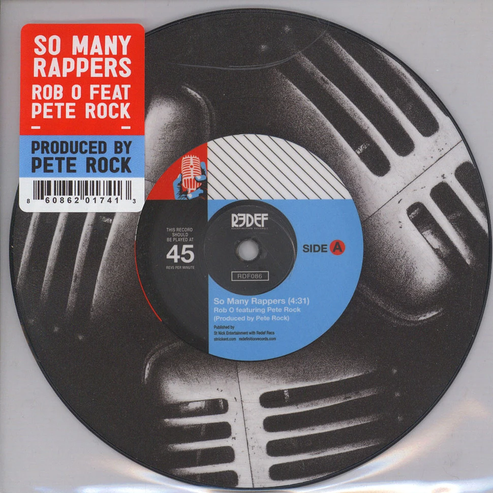 Rob O & Pete Rock - So Many Rappers Picture Disc Edition