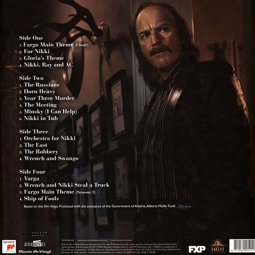 Jeff Russo - OST Fargo (TV Series) Season 3 Black Vinyl Edition