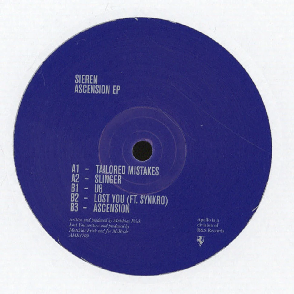 Sieren - Ascension EP