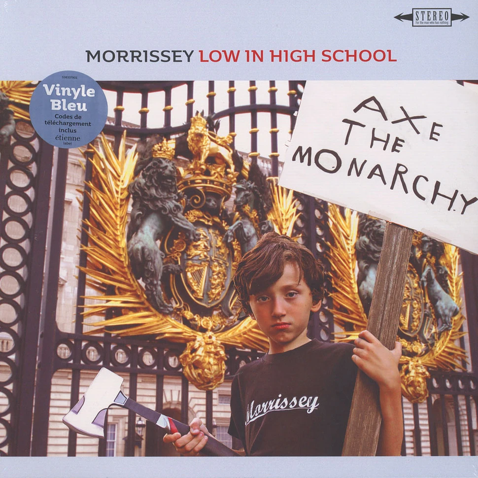 Morrissey - Low In High School French Version Blue Vinyl Edition