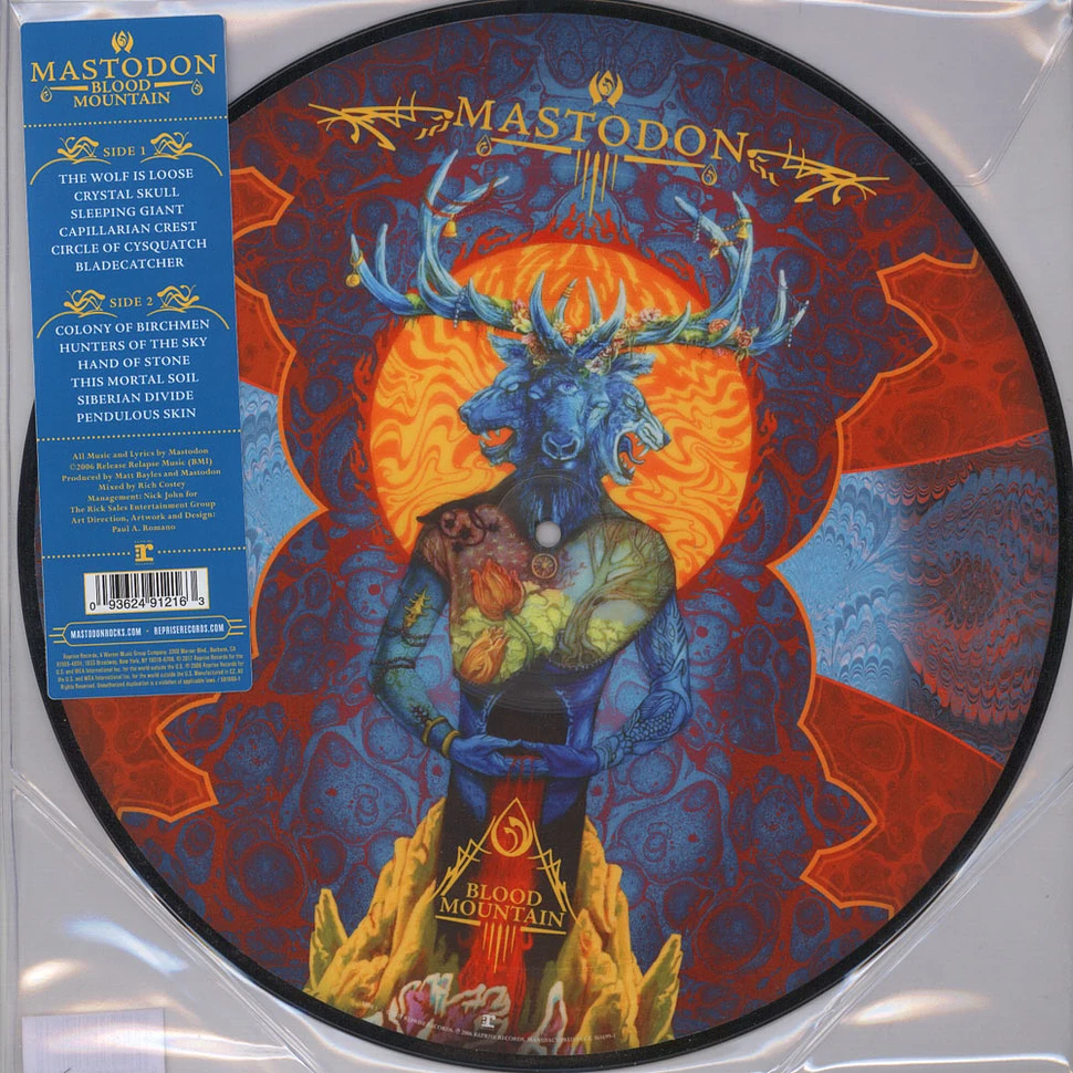 Mastodon - Blood Mountain Picture Disc Edition
