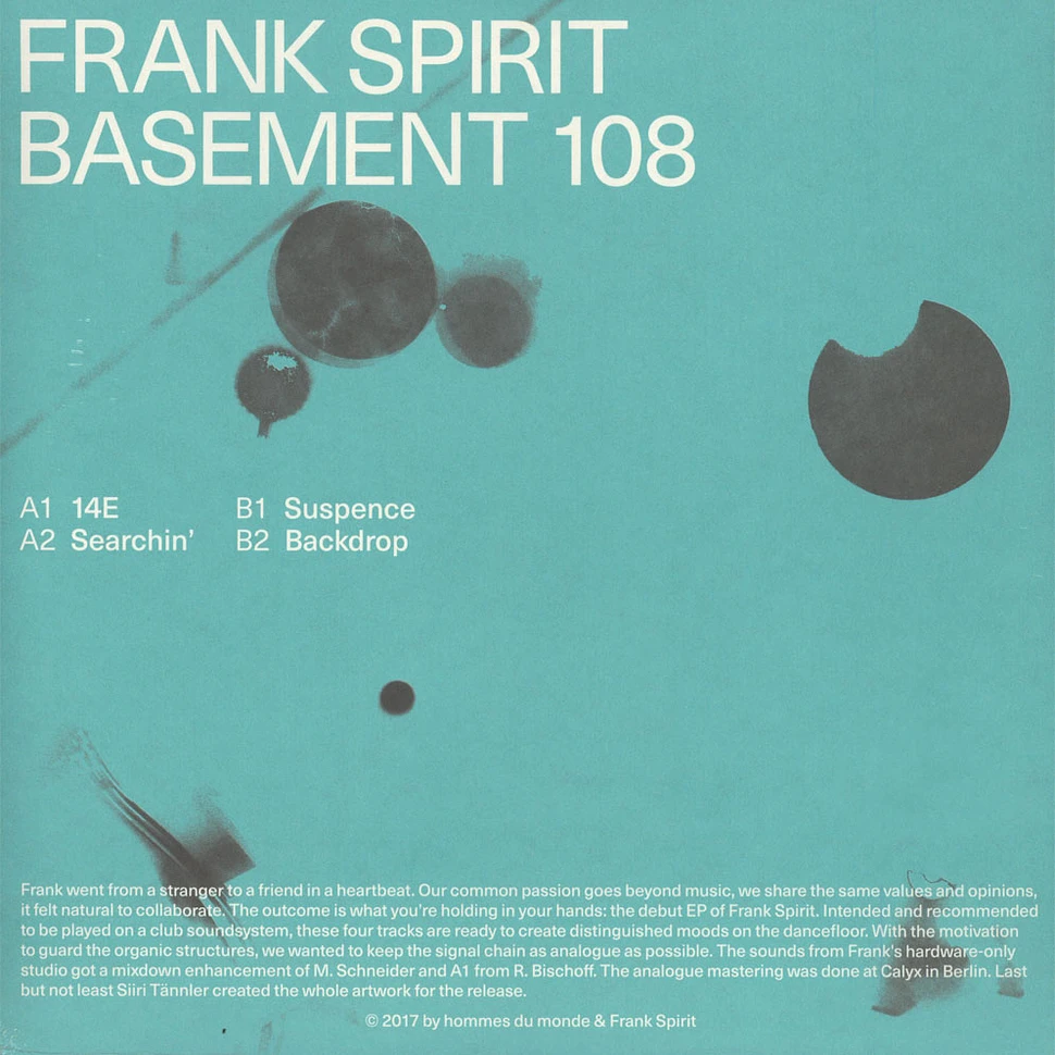 Frank Spirit - Basement 108