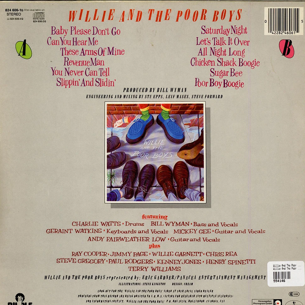 Willie And The Poor Boys - Willie And The Poor Boys