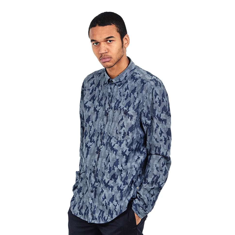 Barbour - Indigo Camo Shirt