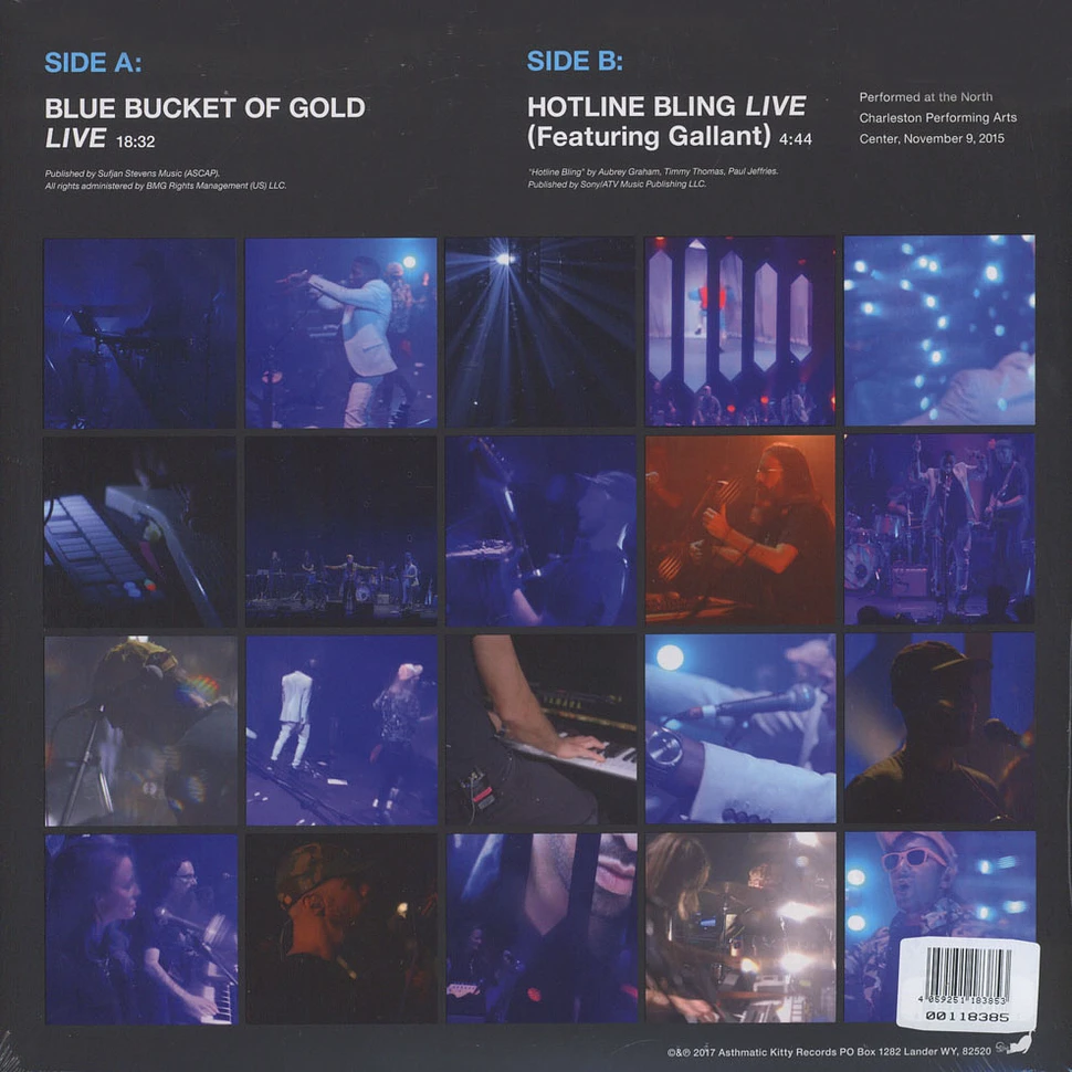 Sufjan Stevens - Bucket Of Gold (Live) / Hotline Bling (Live)