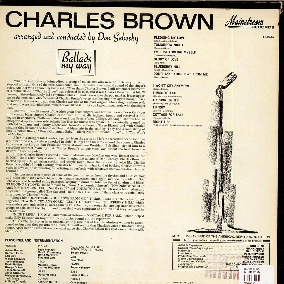 Charles Brown - Ballads My Way