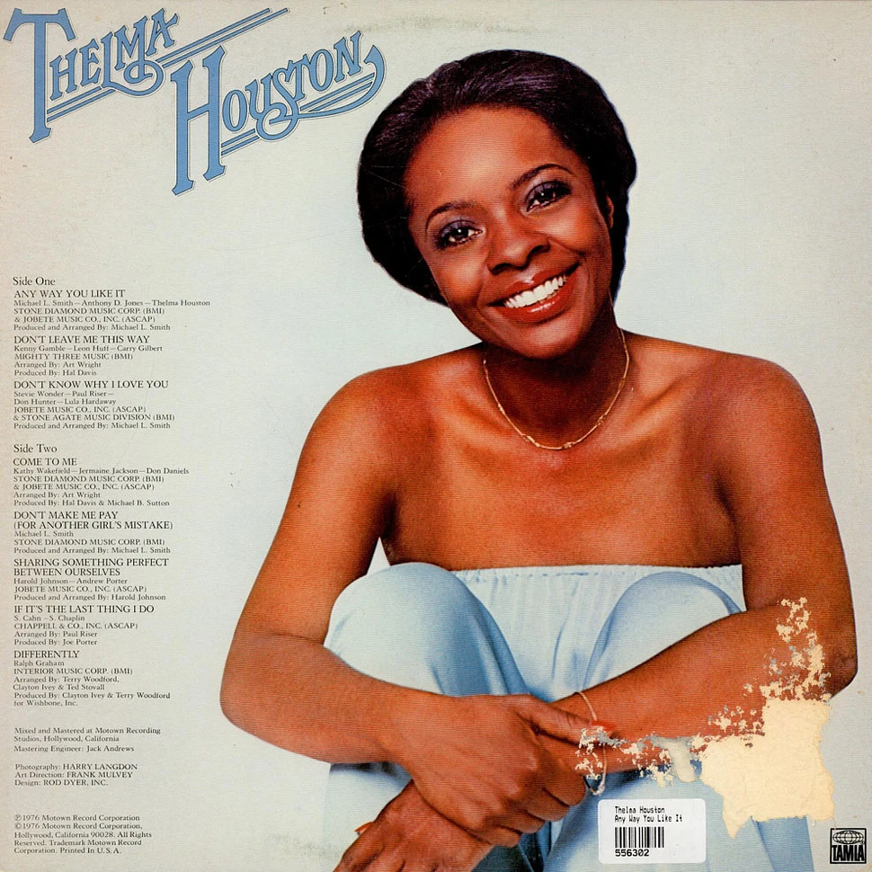 Thelma Houston - Any Way You Like It